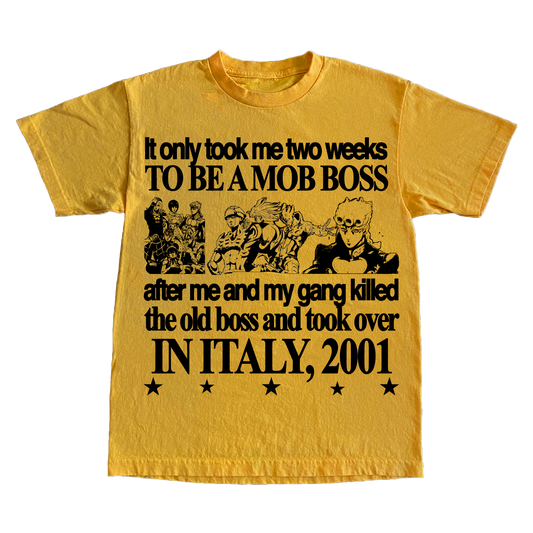 "ITALY 2001" 7oz T-shirt